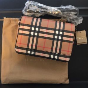 hampshire vintage check crossbody bag